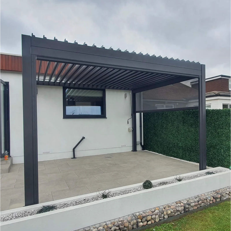 Suns Lifestyle Rota Manual Louvered Pergola - Various Sizes