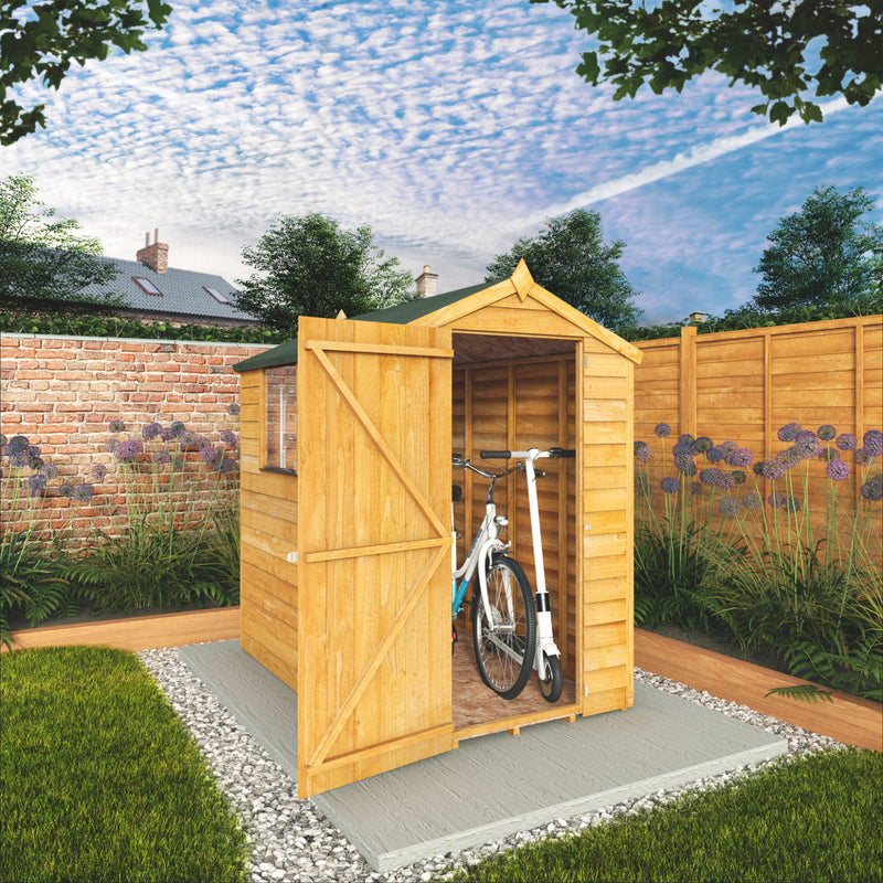 Mercia 6ft x 4ft Overlap Apex Shed