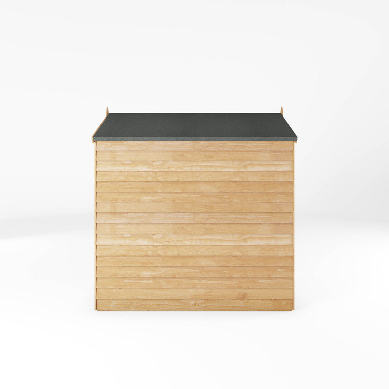 Mercia 6ft x 4ft Overlap Apex Shed - Windowless