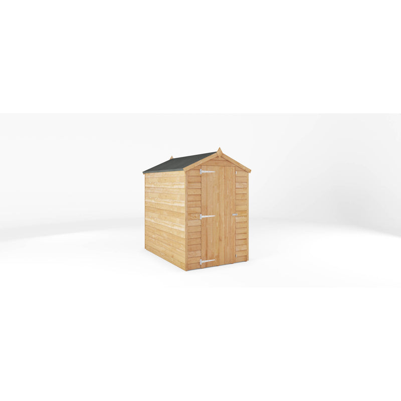 Mercia 6ft x 4ft Overlap Apex Shed - Windowless