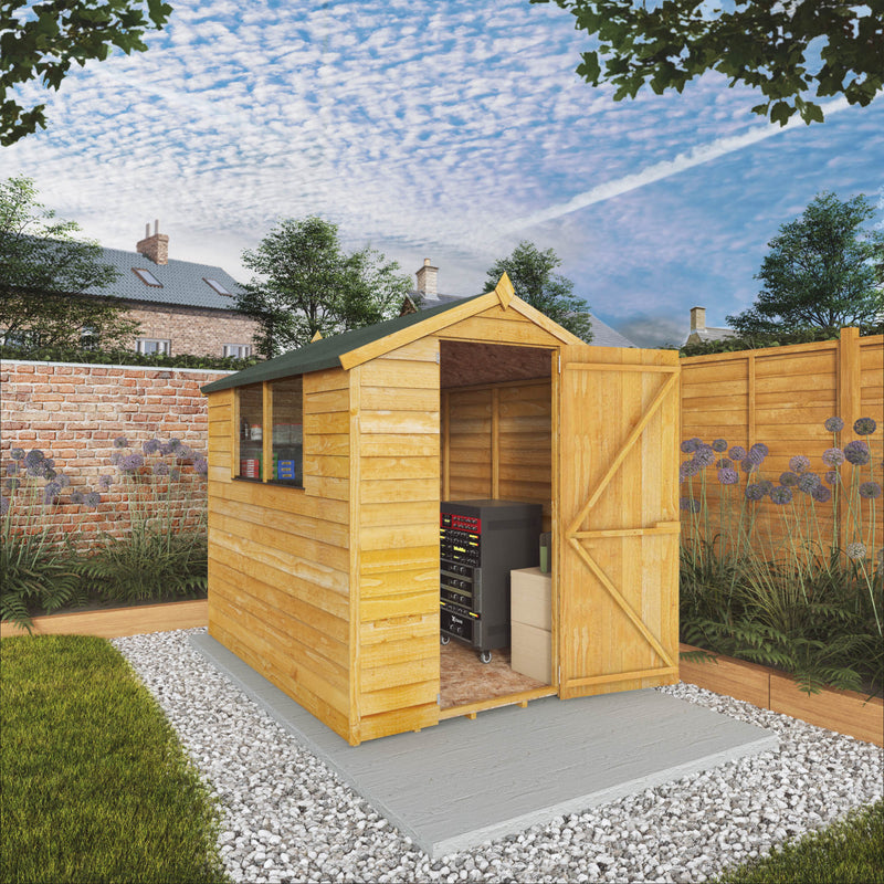 Mercia 7ft x 5ft Overlap Apex Shed