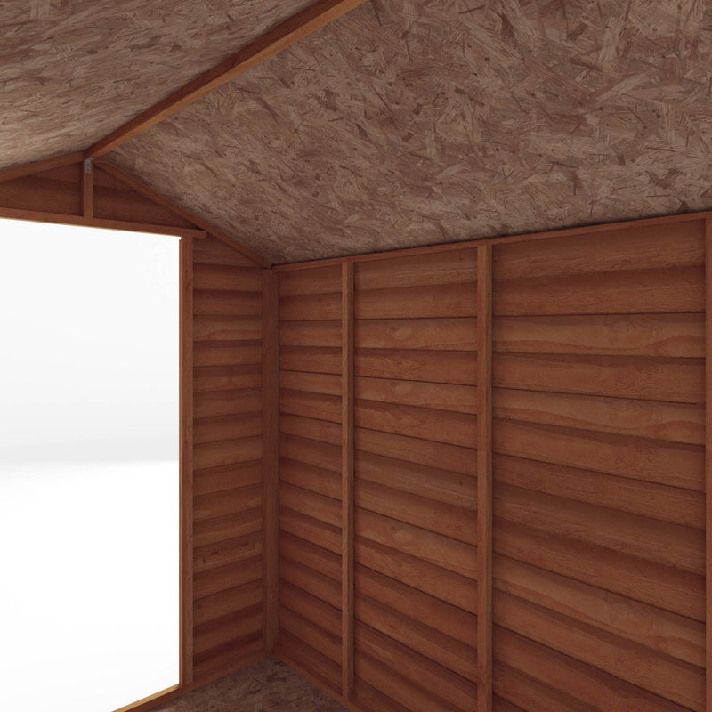 Mercia 7ft x 5ft Overlap Apex Shed - Windowless