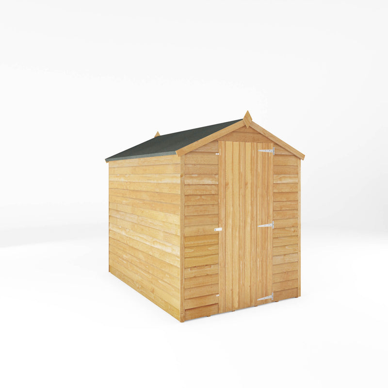 Mercia 7ft x 5ft Overlap Apex Shed - Windowless