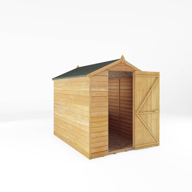 Mercia 7ft x 5ft Overlap Apex Shed - Windowless