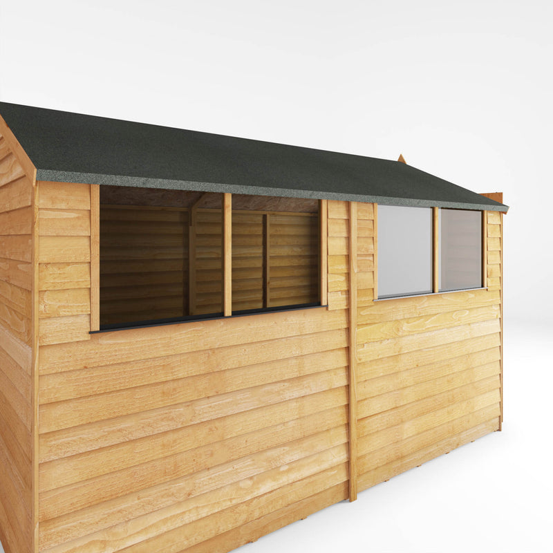 Mercia 10ft x 6ft Overlap Apex Shed