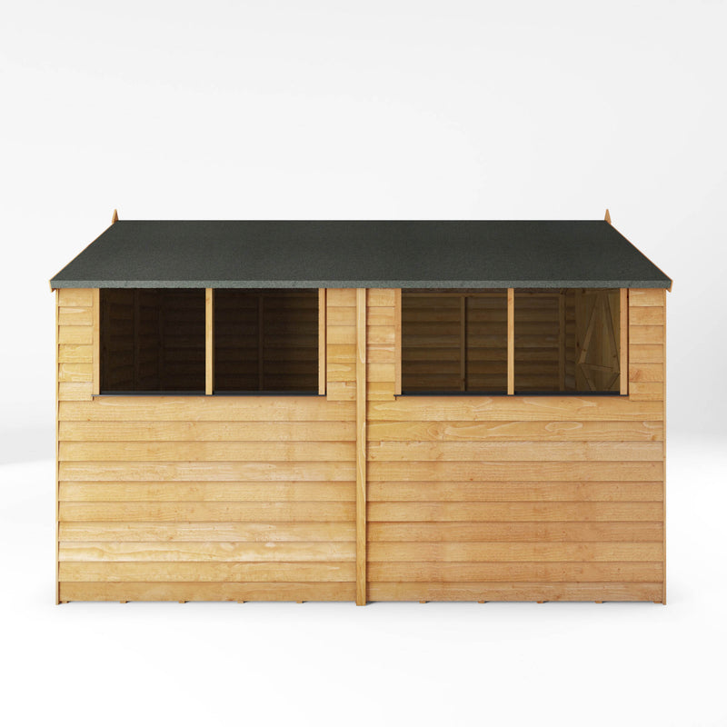 Mercia 10ft x 6ft Overlap Apex Shed