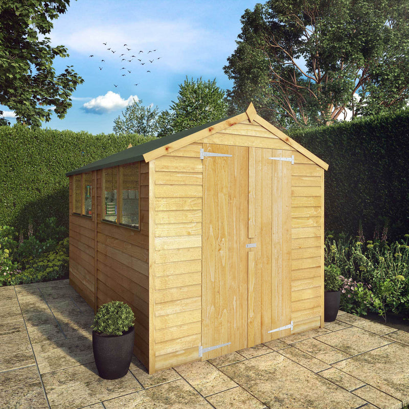 Mercia 10ft x 6ft Overlap Apex Shed