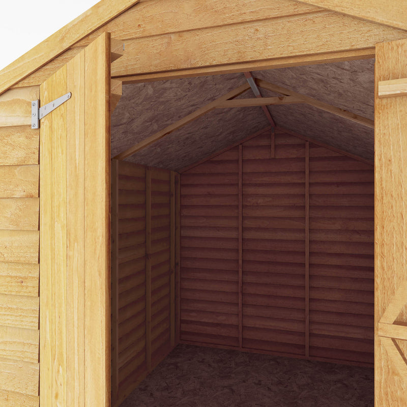 Mercia 10ft x 6ft Overlap Apex Shed - Windowless