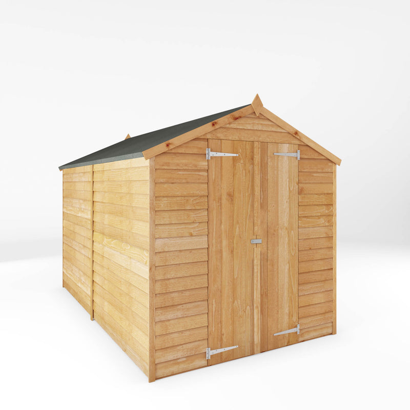 Mercia 10ft x 6ft Overlap Apex Shed - Windowless