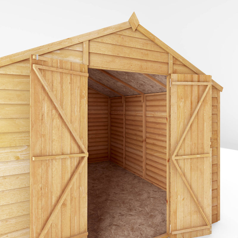 Mercia 10ft x 8ft Overlap Apex Shed