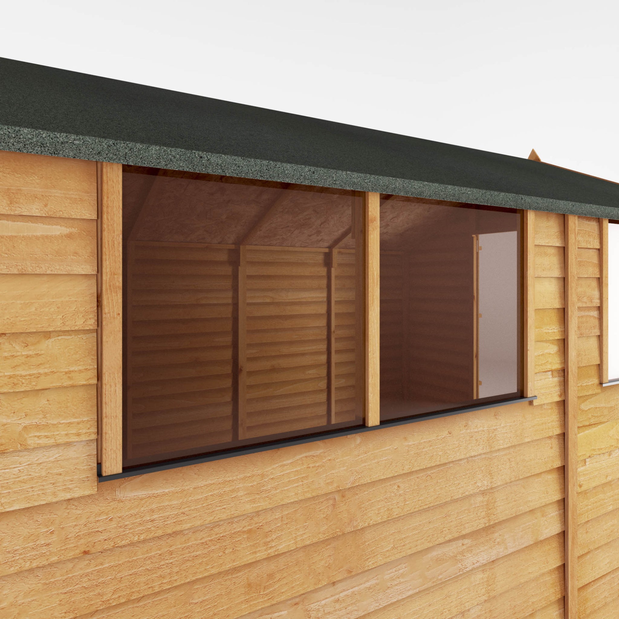 Mercia 10ft x 8ft Overlap Apex Shed — Outdoor Iconic