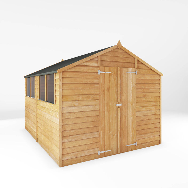 Mercia 10ft x 8ft Overlap Apex Shed