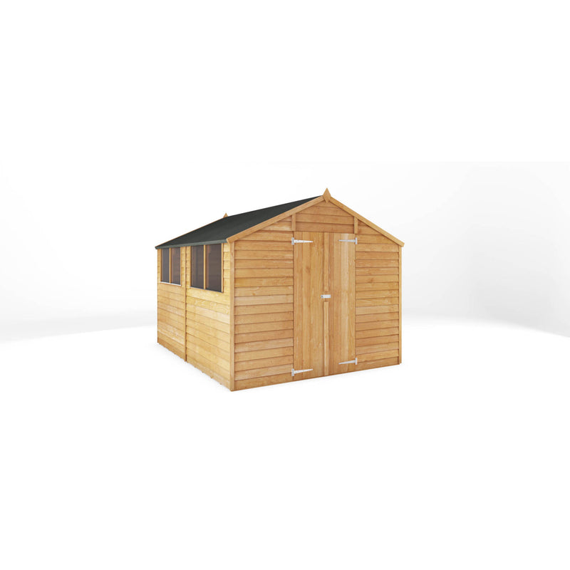 Mercia 10ft x 8ft Overlap Apex Shed