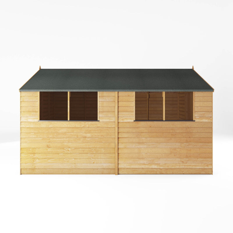 Mercia 12ft x 8ft Overlap Apex Shed
