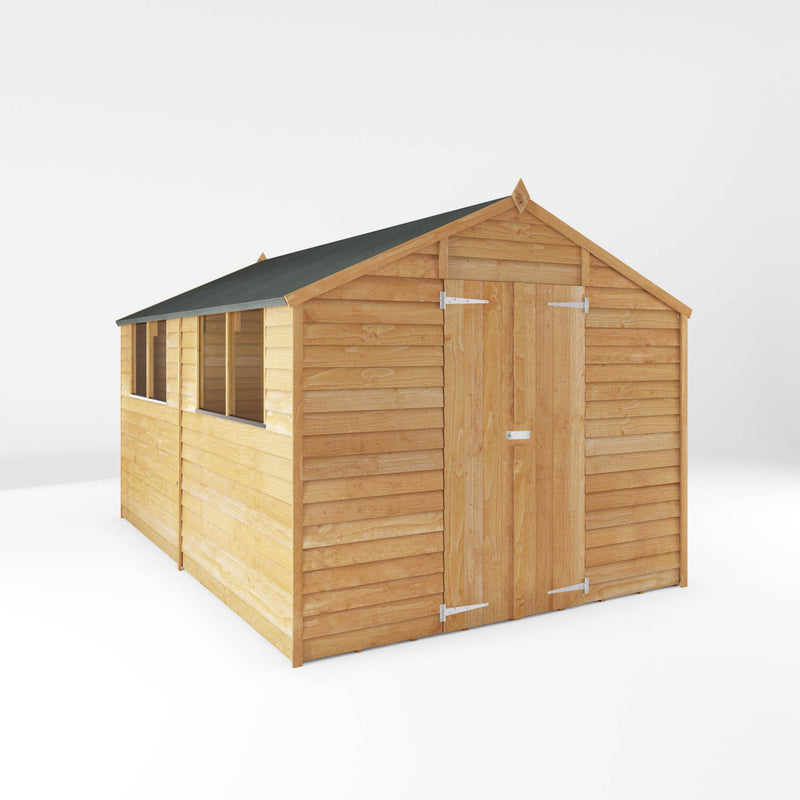 Mercia 12ft x 8ft Overlap Apex Shed
