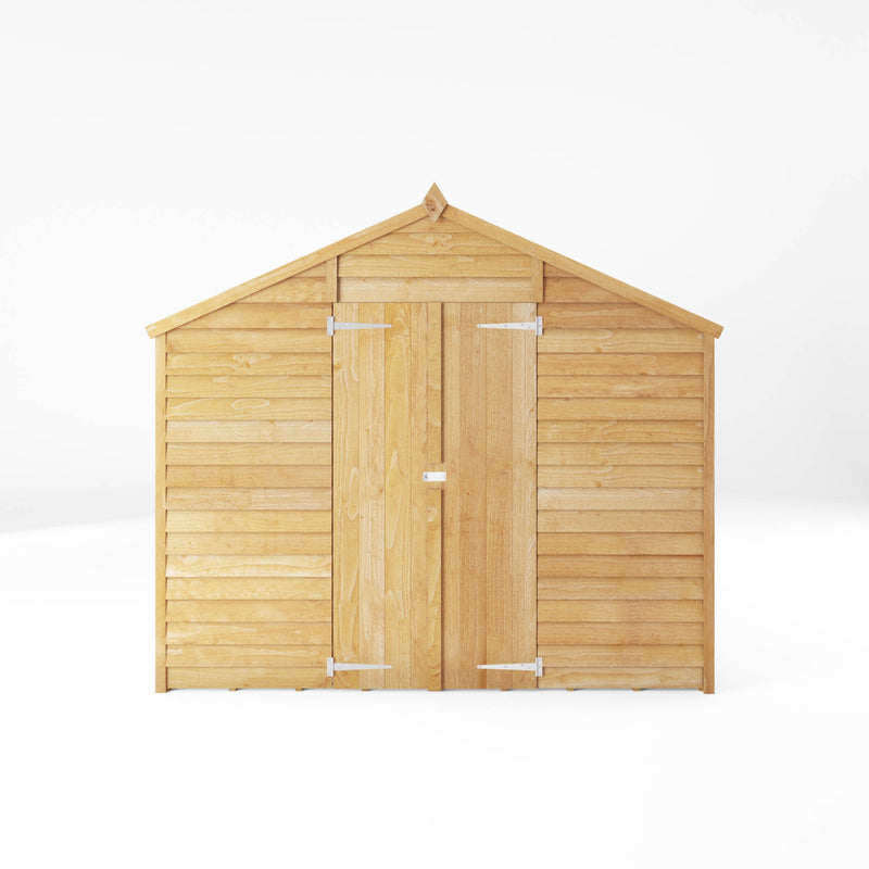 Mercia 12ft x 8ft Overlap Apex Shed - Windowless