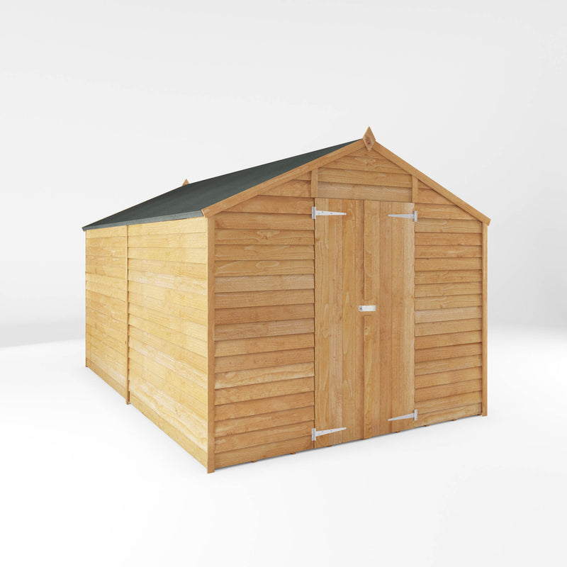 Mercia 12ft x 8ft Overlap Apex Shed - Windowless