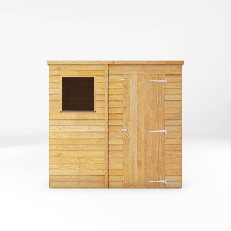 Mercia 7ft x 5ft Overlap Pent Shed
