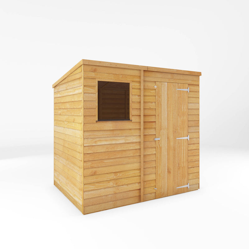 Mercia 7ft x 5ft Overlap Pent Shed