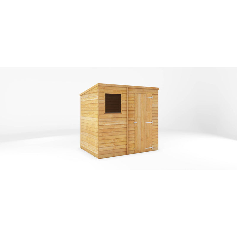 Mercia 7ft x 5ft Overlap Pent Shed