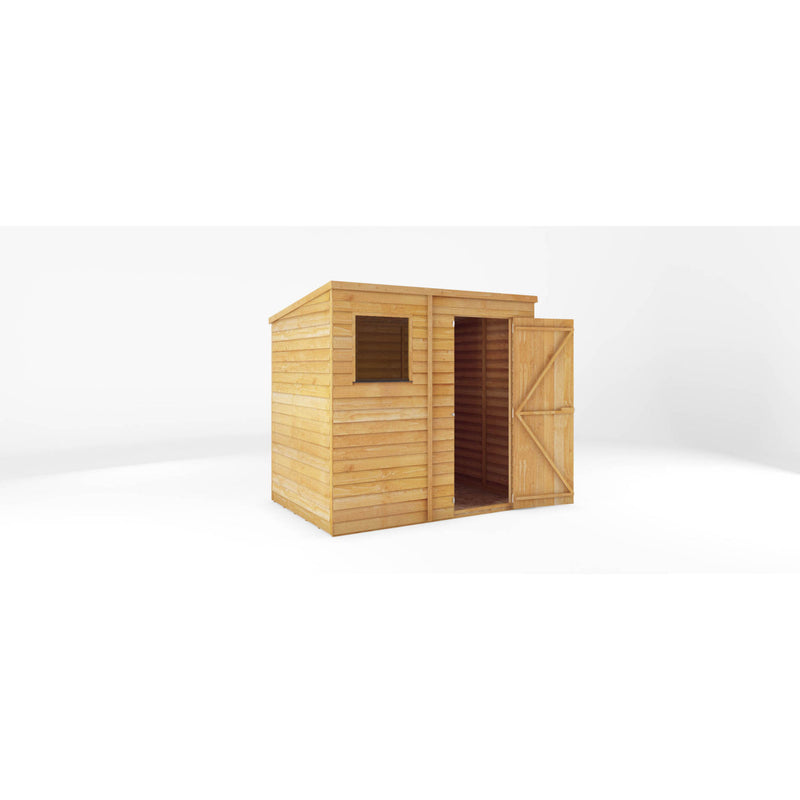 Mercia 7ft x 5ft Overlap Pent Shed