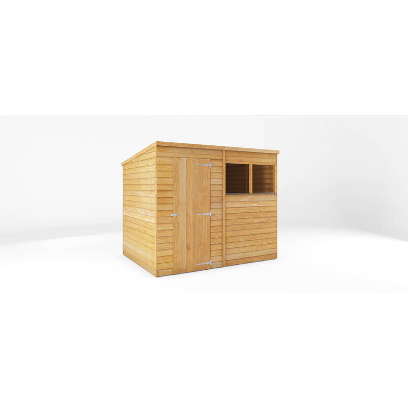 Mercia 8ft x 6ft Overlap Pent Shed