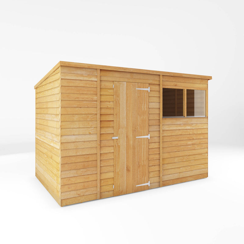Mercia 10ft x 6ft Overlap Pent Shed