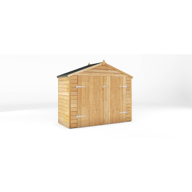 Mercia 7ft x 3ft Overlap Apex Bike Store