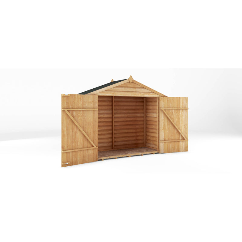 Mercia 7ft x 3ft Overlap Apex Bike Store