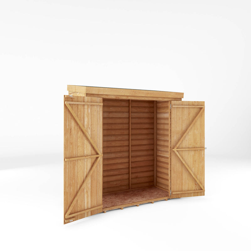 Mercia 6ft x 2'6ft Overlap Pent Storage