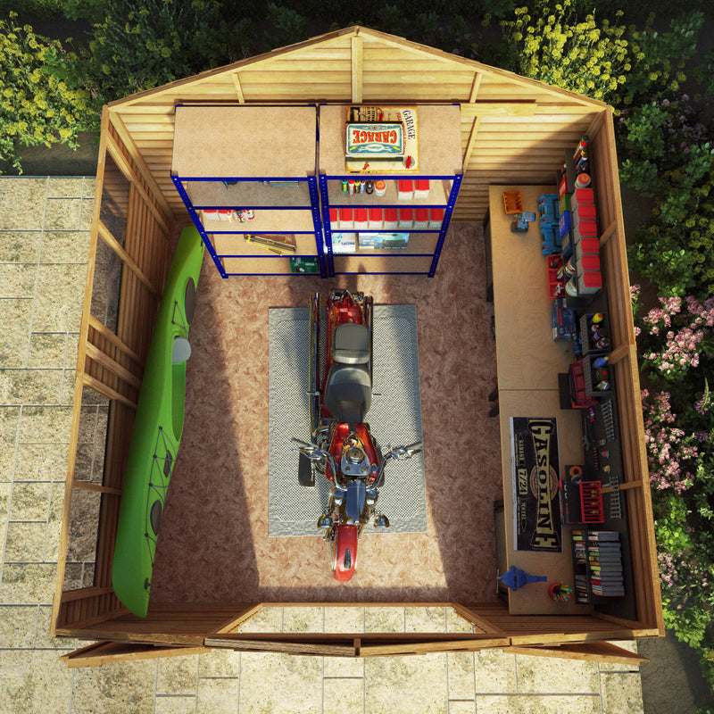 Mercia 10ft x 10ft Overlap Apex Shed