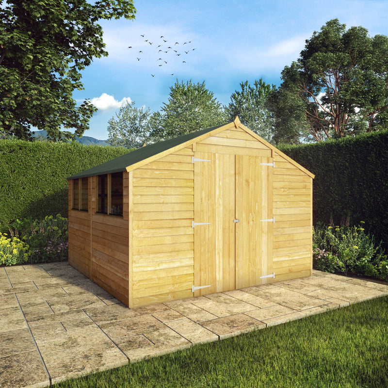 Mercia 10ft x 10ft Overlap Apex Shed