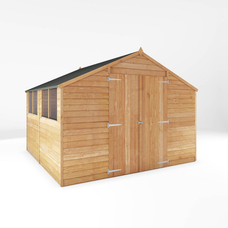 Mercia 10ft x 10ft Overlap Apex Shed