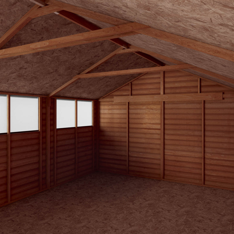 Mercia 15ft x 10ft Overlap Apex Shed