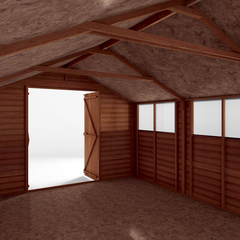 Mercia 15ft x 10ft Overlap Apex Shed