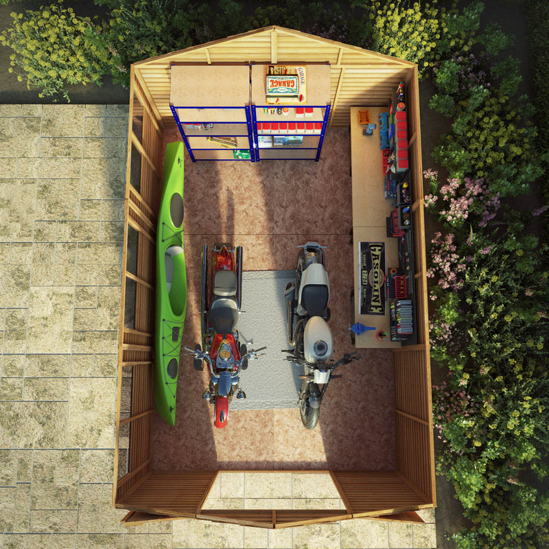 Mercia 15ft x 10ft Overlap Apex Shed