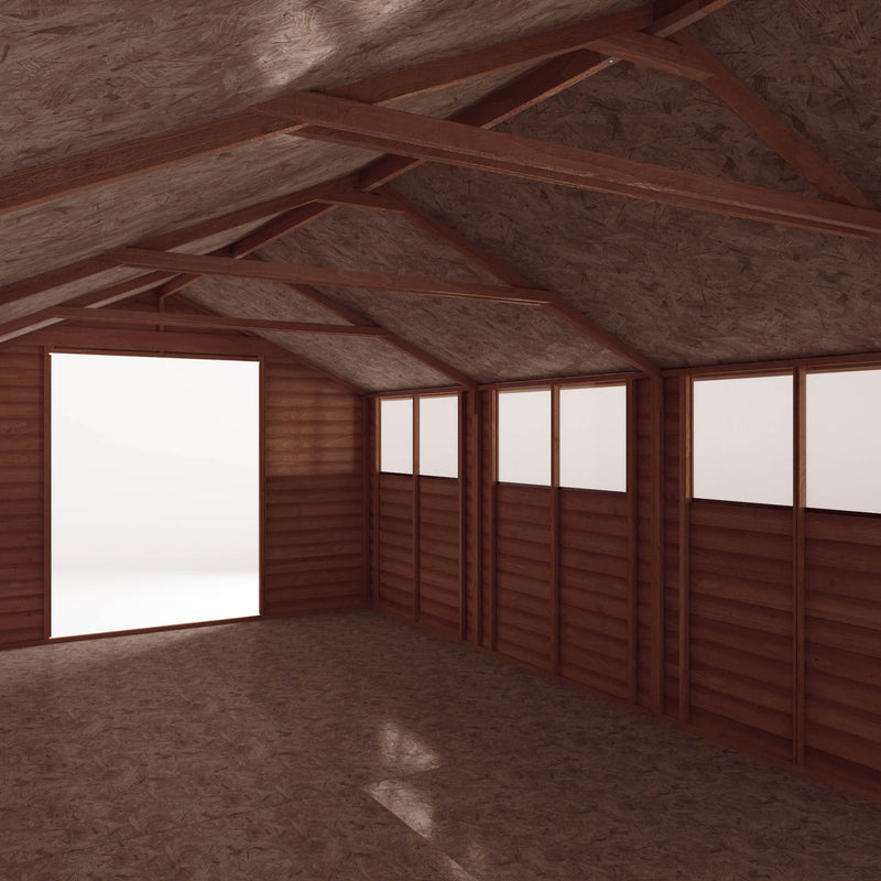 Mercia 20ft x 10ft Overlap Apex Shed