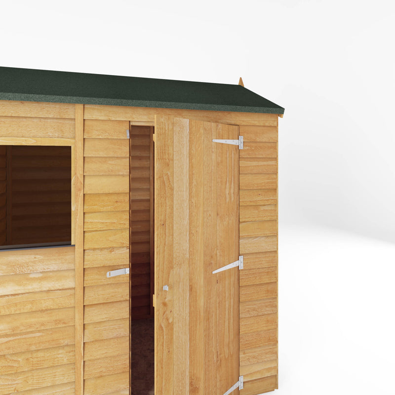 Mercia 6ft x 4ft Overlap Reverse Apex Shed