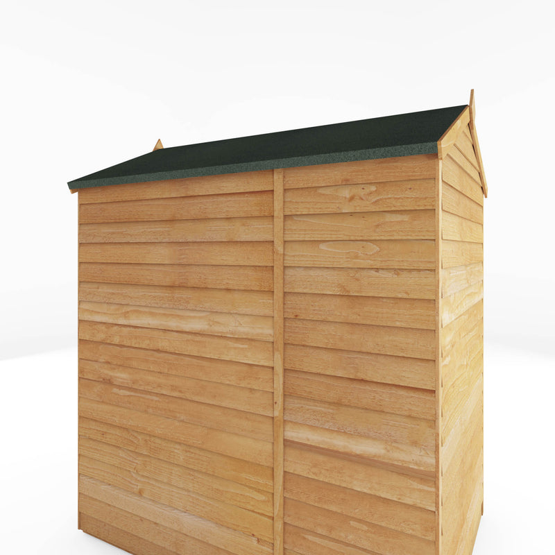 Mercia 6ft x 4ft Overlap Reverse Apex Shed