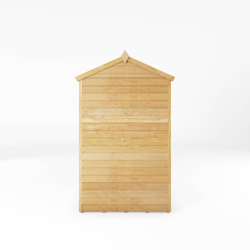 Mercia 6ft x 4ft Overlap Reverse Apex Shed