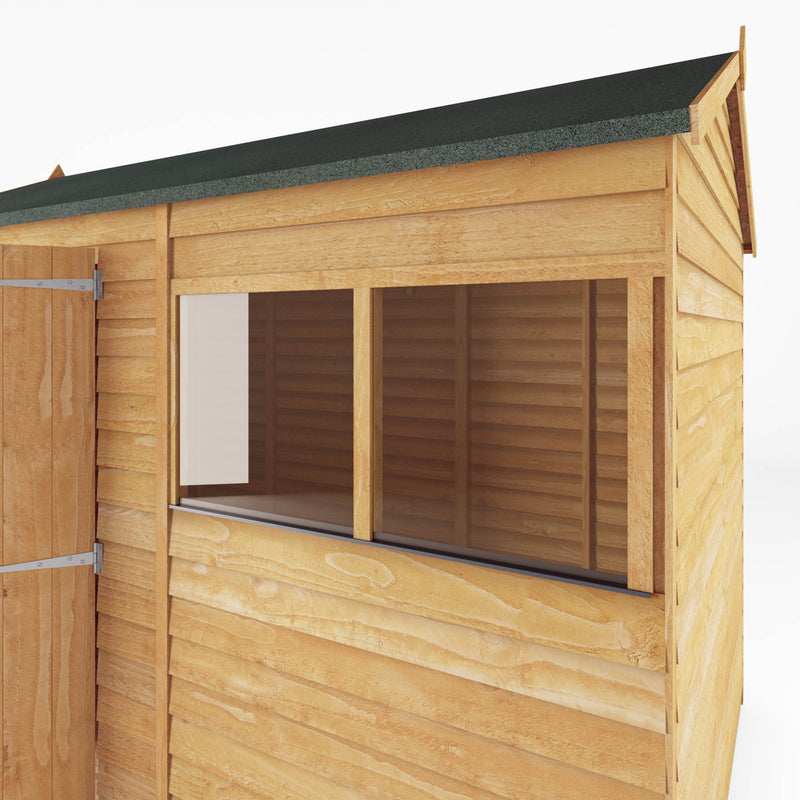 Mercia 10ft x 6ft Overlap Reverse Apex Shed