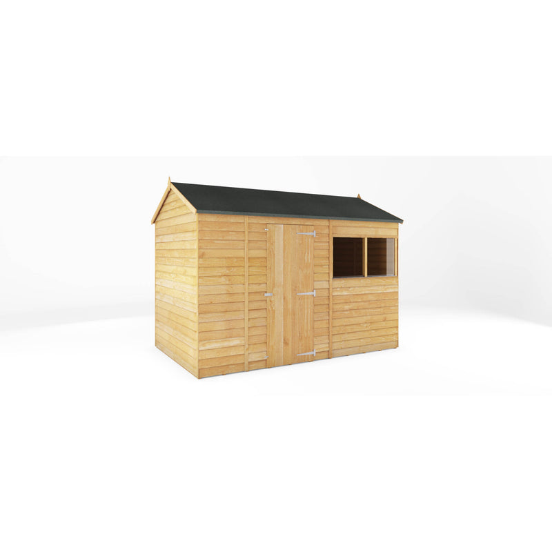 Mercia 10ft x 6ft Overlap Reverse Apex Shed
