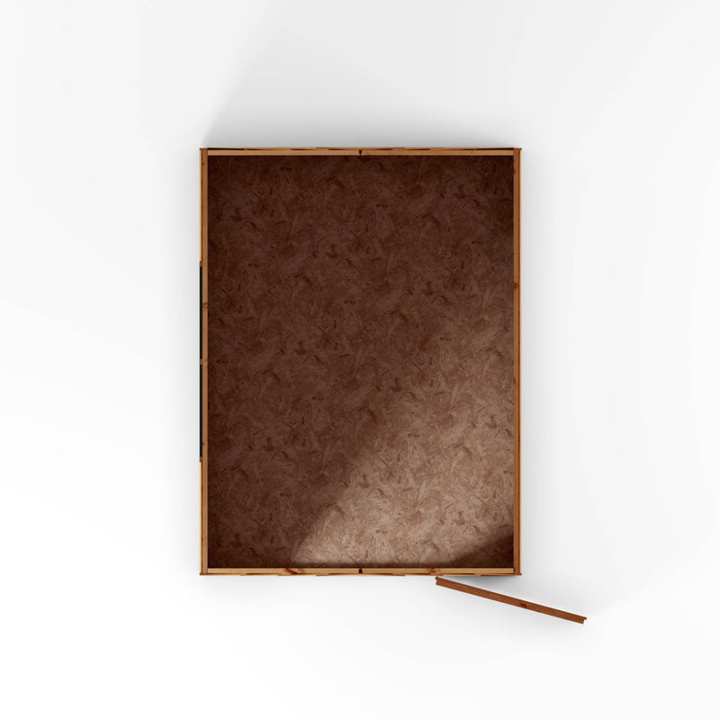 Mercia 8ft x 6ft Overlap Apex Shed - Single Door