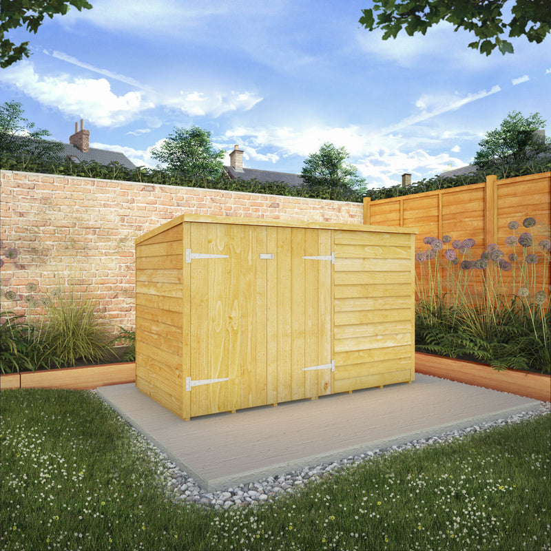 Mercia 3ft x 6ft Overlap Pent Bike Store