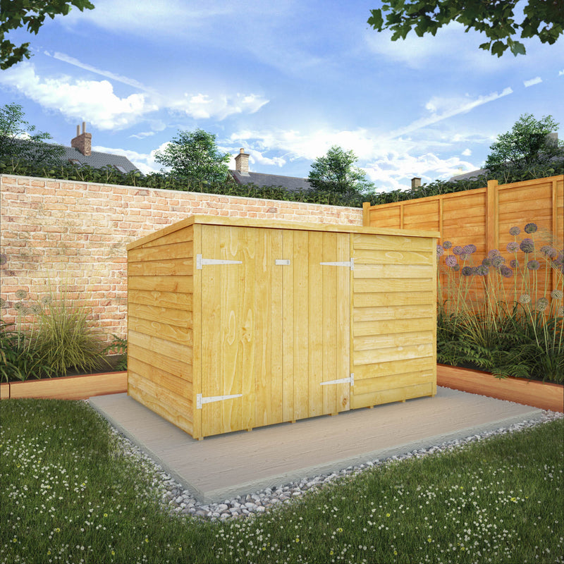 Mercia 4ft x 6ft Overlap Pent Bike Store