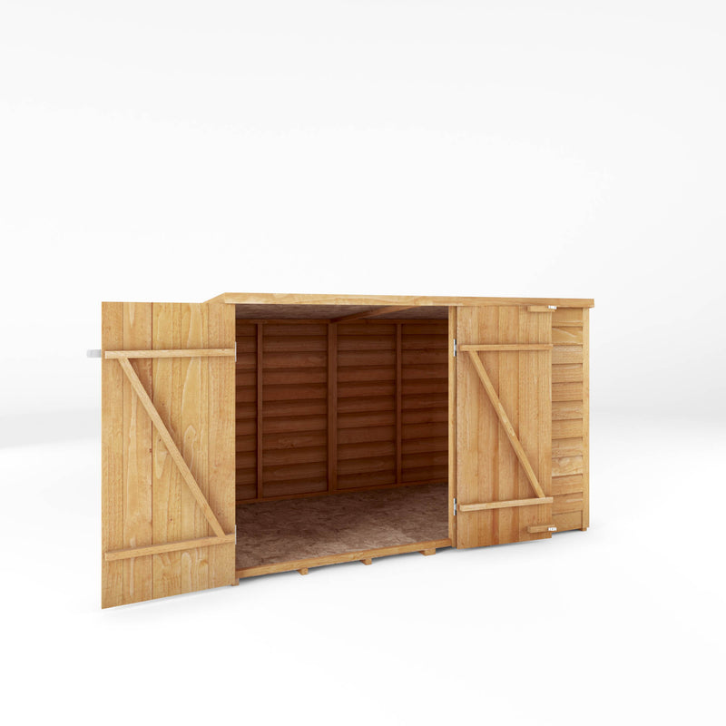 Mercia 4ft x 6ft Overlap Pent Bike Store