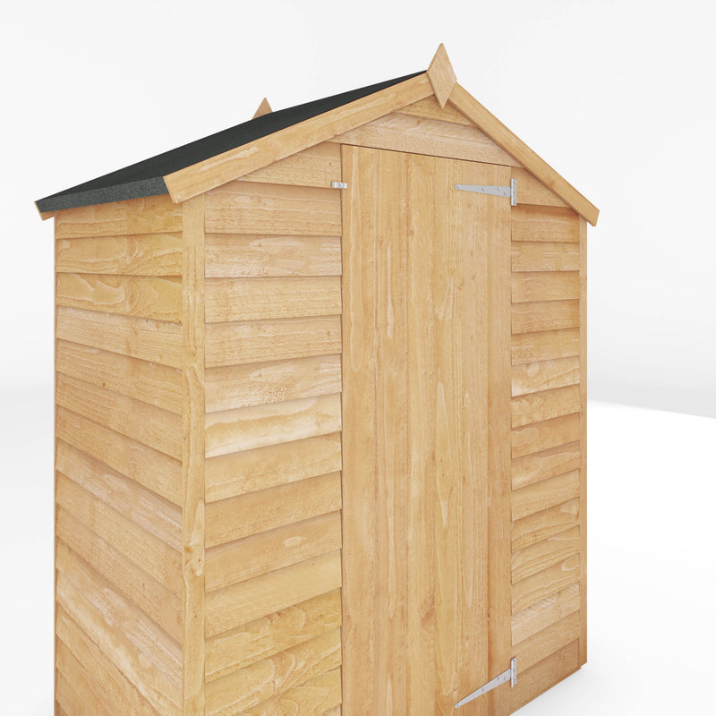 Mercia 3ft x 5ft Overlap Apex Shed - Windowless