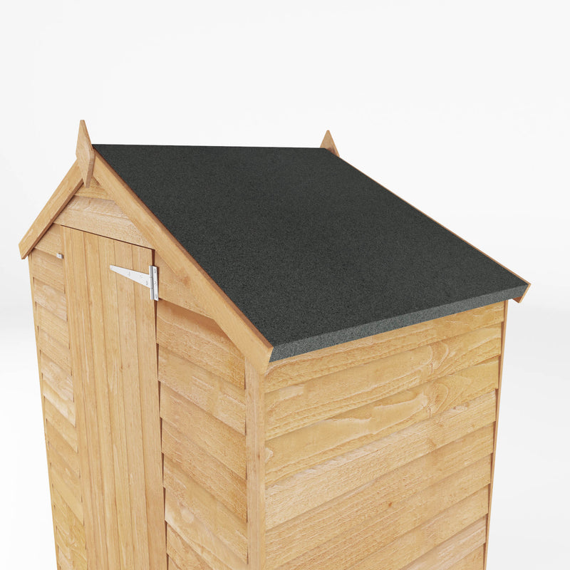 Mercia 3ft x 5ft Overlap Apex Shed - Windowless