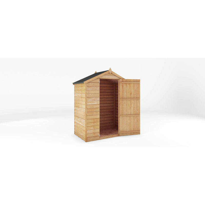 Mercia 3ft x 5ft Overlap Apex Shed - Windowless