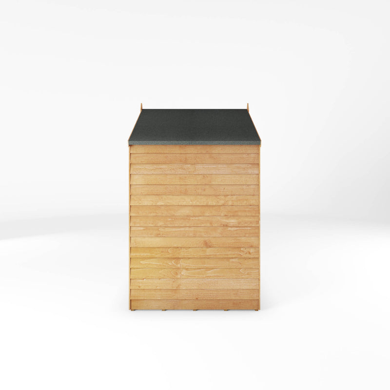 Mercia 4ft x 6ft Overlap Apex Shed - Double Door - Windowless